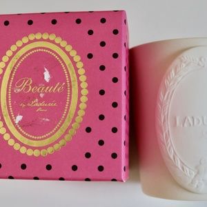 Laduree Paris Bougie Chantilly Scented Light Tan Candle 8.45 oz -New
